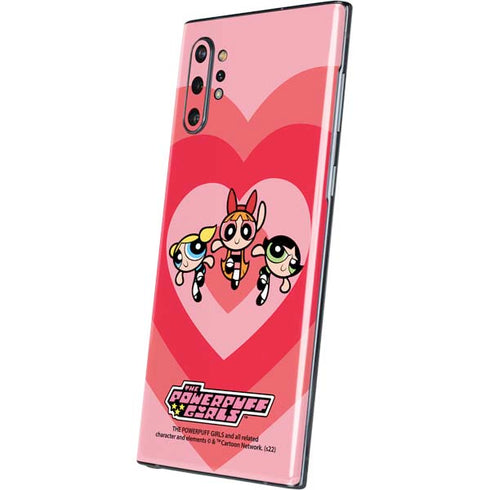 Cartoon Network Powerpuff Girls Hearts Galaxy Note 10 Plus Skin