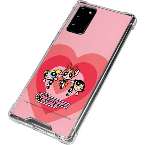 Cartoon Network Powerpuff Girls Hearts Galaxy Note20 5G Clear Case