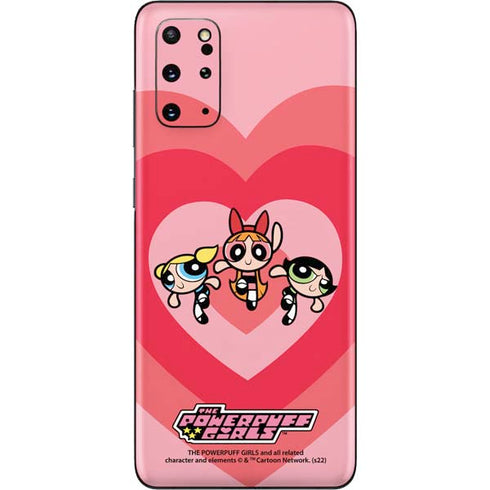 Cartoon Network Powerpuff Girls Hearts Galaxy S20 Plus Skin