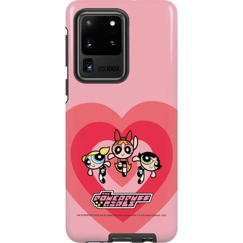 Cartoon Network Powerpuff Girls Hearts Galaxy S20 Ultra 5G Pro Case