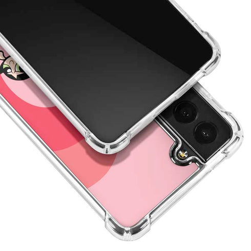 Cartoon Network Powerpuff Girls Hearts Galaxy S21 Plus 5G Clear Case