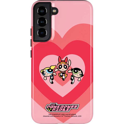 Cartoon Network Powerpuff Girls Hearts Galaxy S22 Plus Pro Case