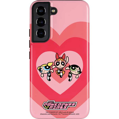 Cartoon Network Powerpuff Girls Hearts Galaxy S22 Pro Case