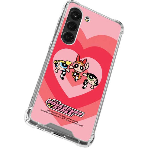 Cartoon Network Powerpuff Girls Hearts Galaxy S23 Clear Case
