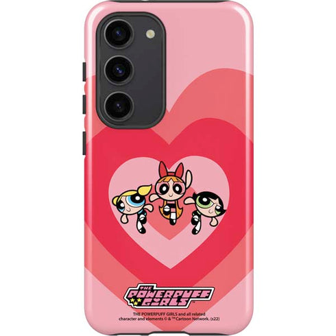 Cartoon Network Powerpuff Girls Hearts Galaxy S23 Pro Case