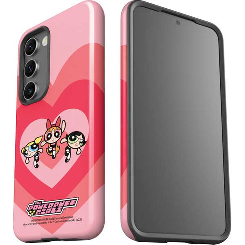 Cartoon Network Powerpuff Girls Hearts Galaxy S23 Pro Case
