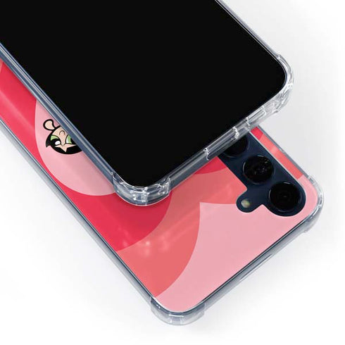 Cartoon Network Powerpuff Girls Hearts Galaxy S24 Clear Case