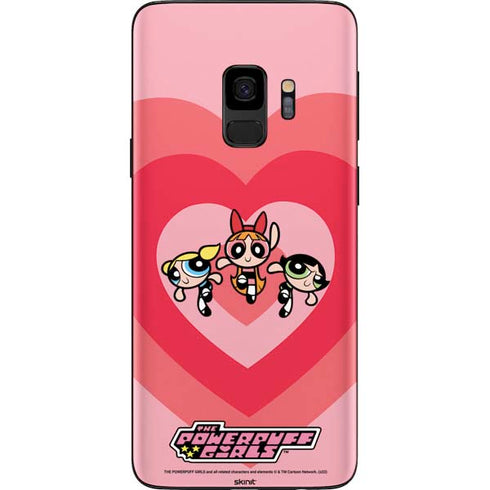 Cartoon Network Powerpuff Girls Hearts Galaxy S9 Skin