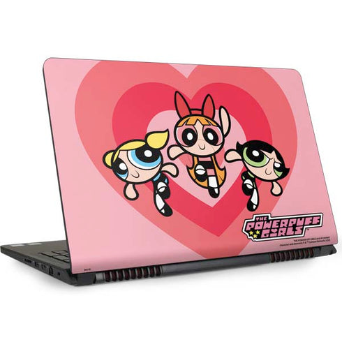 Cartoon Network Powerpuff Girls Hearts Dell Inspiron Skin