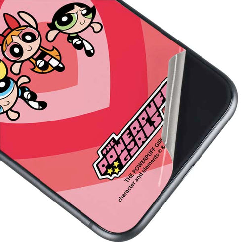 Cartoon Network Powerpuff Girls Hearts iPhone 11 Skin