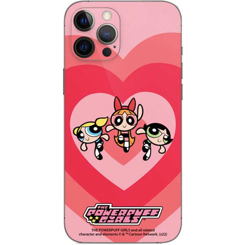 Cartoon Network Powerpuff Girls Hearts iPhone 12 Pro Max Skin