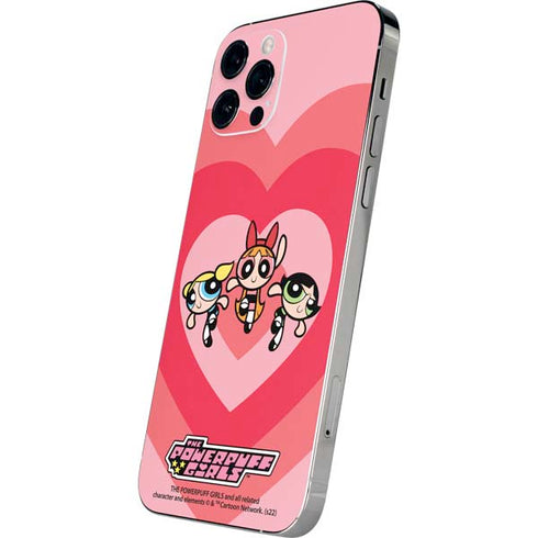 Cartoon Network Powerpuff Girls Hearts iPhone 12 Pro Max Skin
