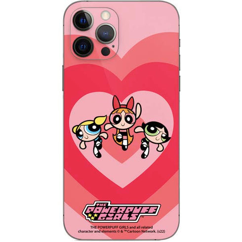 Cartoon Network Powerpuff Girls Hearts iPhone 12 Pro Skin