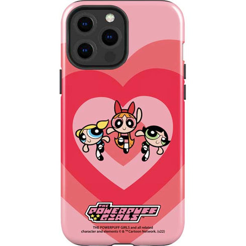 Cartoon Network Powerpuff Girls Hearts iPhone 13 Pro Max Impact Case