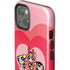 Cartoon Network Powerpuff Girls Hearts iPhone 14 Plus Impact Case