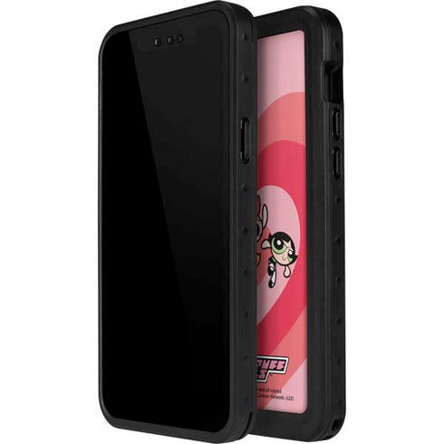 Cartoon Network Powerpuff Girls Hearts iPhone 14 Pro Max Waterproof Case