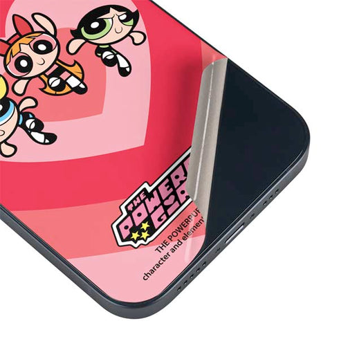 Cartoon Network Powerpuff Girls Hearts iPhone 14 Skin
