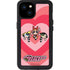Cartoon Network Powerpuff Girls Hearts iPhone 15 Plus Waterproof Case