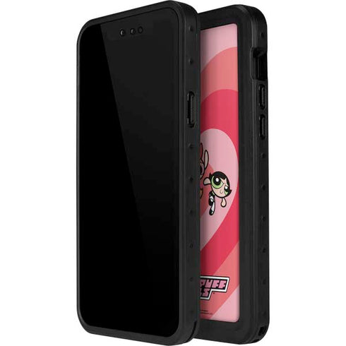 Cartoon Network Powerpuff Girls Hearts iPhone 15 Pro Waterproof Case