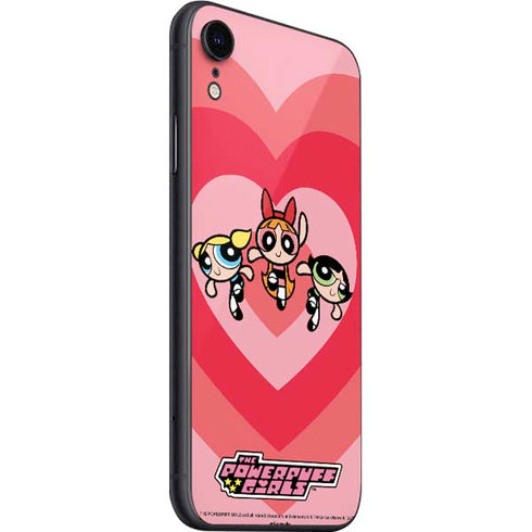 Cartoon Network Powerpuff Girls Hearts iPhone SE (2nd & 3rd Gen) Skin