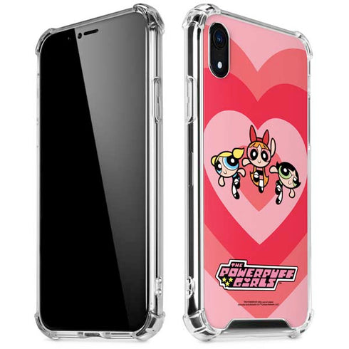 Cartoon Network Powerpuff Girls Hearts iPhone XR Clear Case