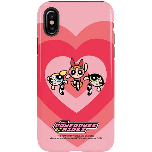 Cartoon Network Powerpuff Girls Hearts iPhone XS Pro Case