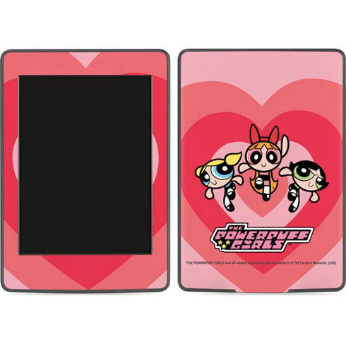 Cartoon Network Powerpuff Girls Hearts Amazon Kindle Skin