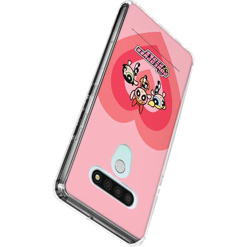 Cartoon Network Powerpuff Girls Hearts LG Stylo 6 Clear Case
