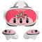 Cartoon Network Powerpuff Girls Hearts Meta Quest 3 Skin