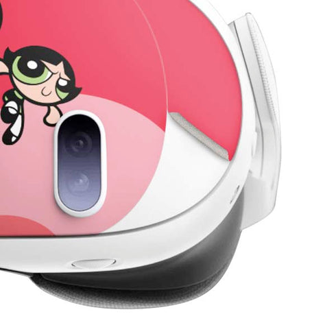 Cartoon Network Powerpuff Girls Hearts Meta Quest 3 Skin