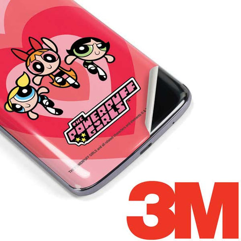Cartoon Network Powerpuff Girls Hearts Moto E5 Plus Skin