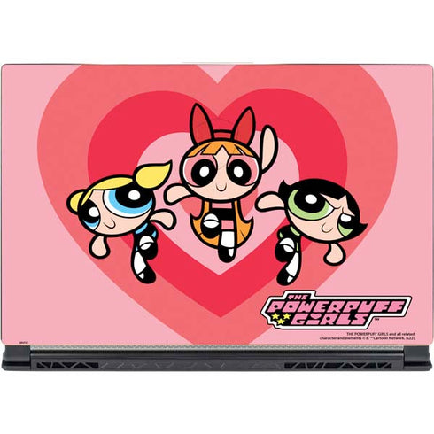 Cartoon Network Powerpuff Girls Hearts MSI GS65 Stealth Laptop Skin