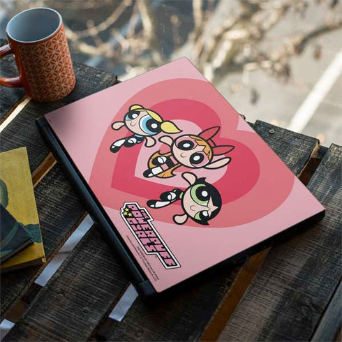 Cartoon Network Powerpuff Girls Hearts MSI GS65 Stealth Laptop Skin