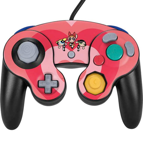 Cartoon Network Powerpuff Girls Hearts Nintendo GameCube Controller Skin