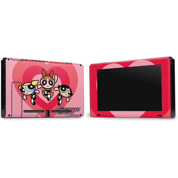 Powerpuff Girls Hearts Nintendo Switch Skin – Skinit