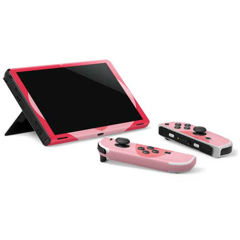 Cartoon Network Powerpuff Girls Hearts Nintendo Switch OLED (2021) Skin