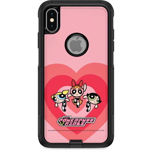 Cartoon Network Powerpuff Girls Hearts Otterbox Commuter iPhone Skin