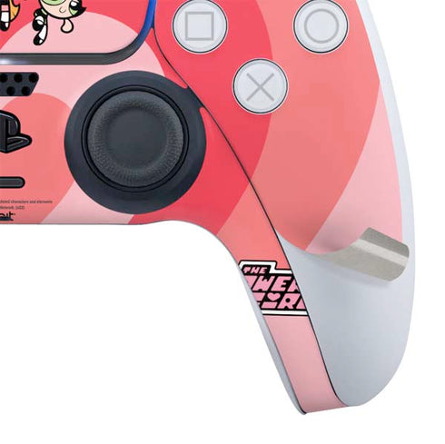 Cartoon Network Powerpuff Girls Hearts PS5 Controller Skin