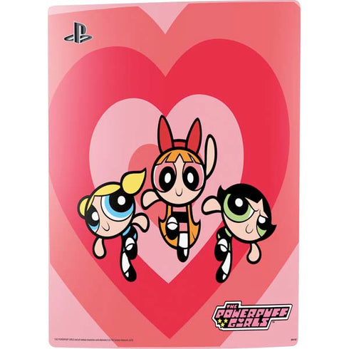 Cartoon Network Powerpuff Girls Hearts PS5 Digital Edition Console Skin