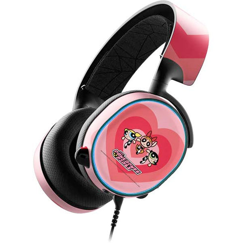Cartoon Network Powerpuff Girls Hearts SteelSeries Arctis 3 Skin