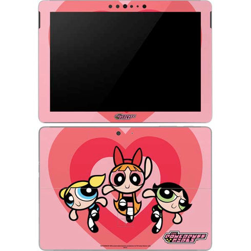 Cartoon Network Powerpuff Girls Hearts Surface Go Skin