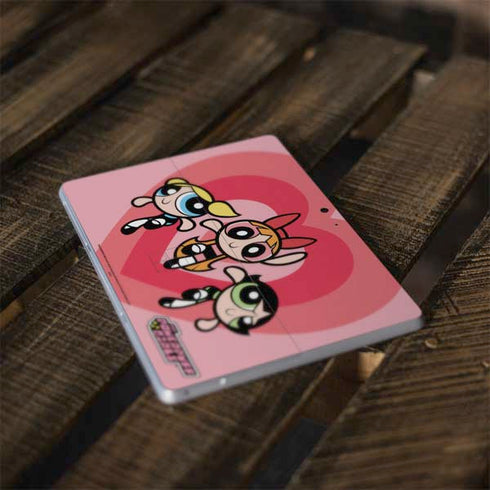 Cartoon Network Powerpuff Girls Hearts Surface Go Skin