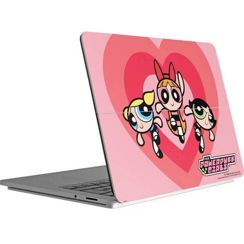 Cartoon Network Powerpuff Girls Hearts Surface Laptop Studio Skin