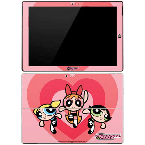 Cartoon Network Powerpuff Girls Hearts Surface Pro 3 Skin