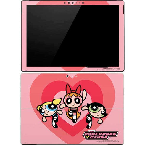 Cartoon Network Powerpuff Girls Hearts Surface Pro 4 Skin