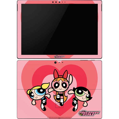 Cartoon Network Powerpuff Girls Hearts Surface Pro 6 Skin