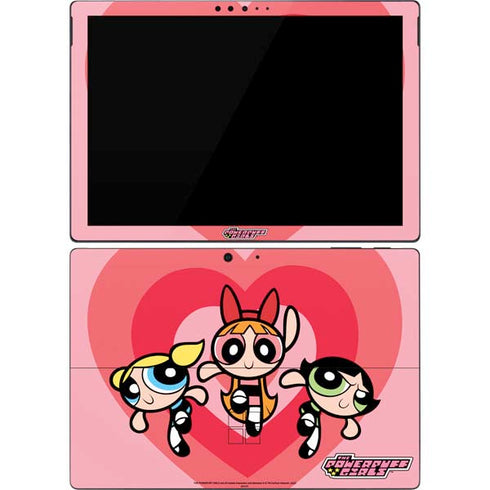Cartoon Network Powerpuff Girls Hearts Surface Pro 7 Skin
