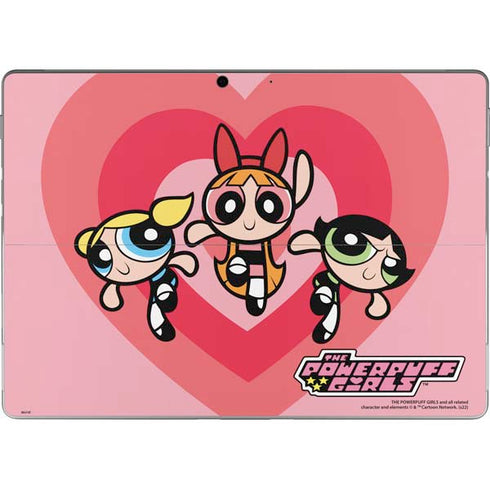 Cartoon Network Powerpuff Girls Hearts Surface Pro 8 Skin