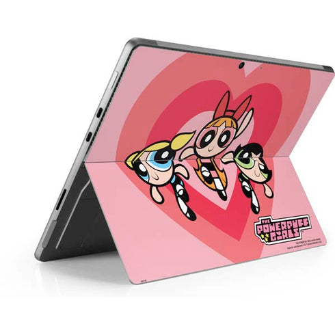 Cartoon Network Powerpuff Girls Hearts Surface Pro 8 Skin