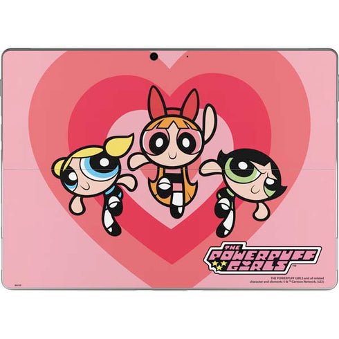 Cartoon Network Powerpuff Girls Hearts Surface Pro 9 Skin